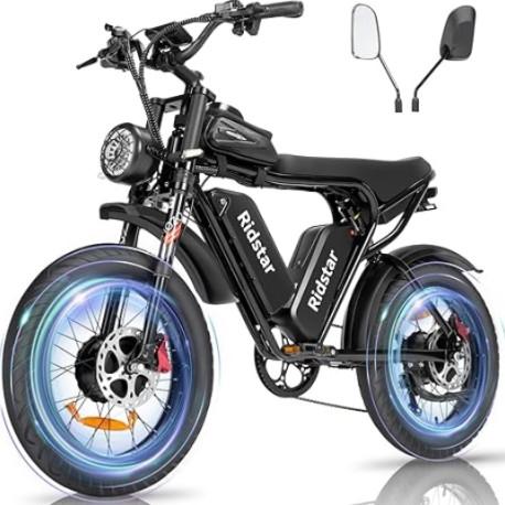 Ridstar Q20 Pro Fast Moto Style eBike